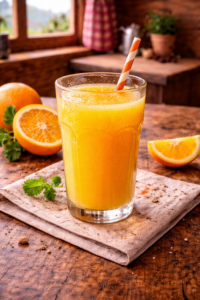le jus d'orange